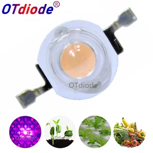 50 шт., 3 Вт, светодиодная ламсветильник для роста растений