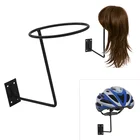 Сверхпрочный металлический настенный держатель для мотоциклетного шлема Top ковбойская шляпа парик Кепка Органайзер вешалка для дома, трейлера или гаража