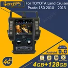 Автомобильный радиоприемник для TOYOTA Land Cruiser Prado 150 2010 -2013, Android, экран Tesla, 2Din стереоприемник, Авторадио, мультимедийный DVD-плеер