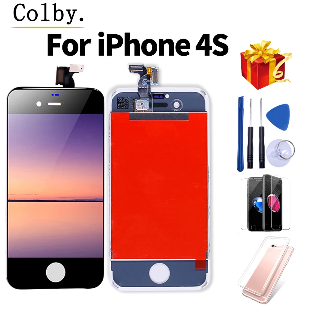 AAA качественный ЖК дисплей для iPhone 4 pantalla 5 сенсорный экран Замена в сборе без