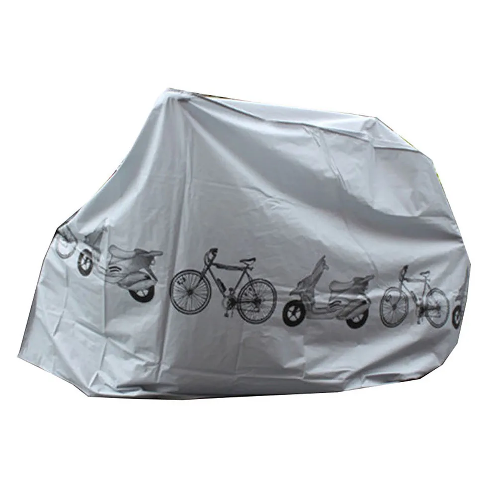 

Чехол для велосипеда, чехол от дождя для велосипеда, водонепроницаемый пыленепроницаемый УФ-стойкий снегостойкий всесезонный защитный чех...