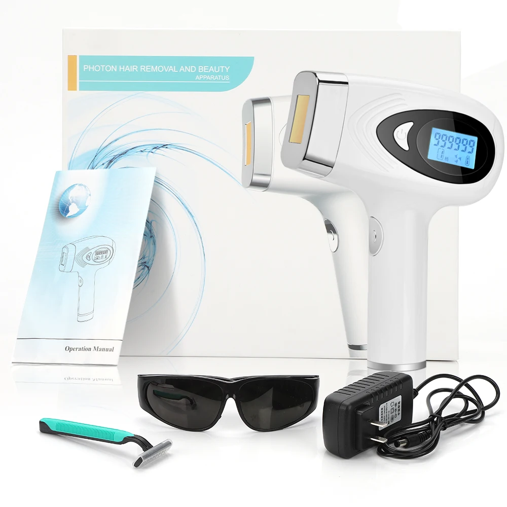 

990000 Flashes Laser Hair Romoval Laser Epilator Painless Body Arm Handset Permanent Electric Epilator Women IPL Photoepilator