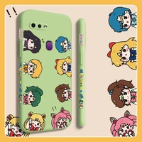 for oppo f5 youth f9 pro f11 f11 pro f15 case with cartoon little monster pattern back cover fall prevention casing