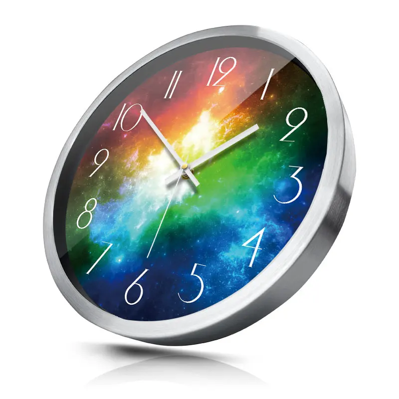 Креативные большие настенные часы Современная гостиная спальня бесшумные для