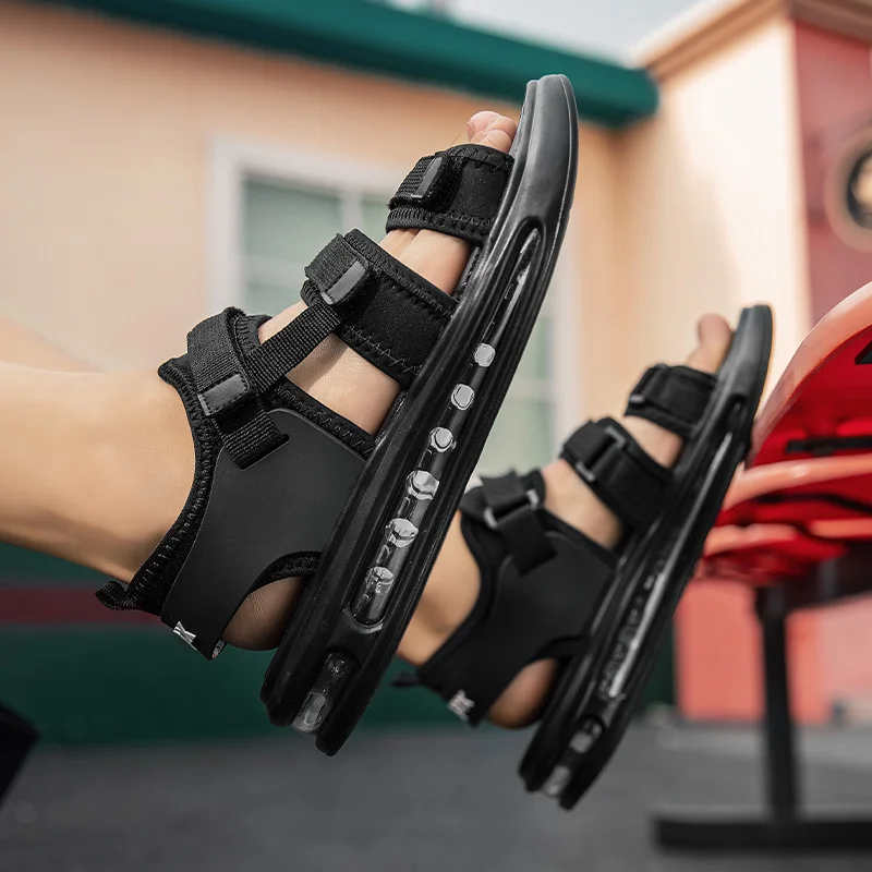

Slide Sandal Men Casual Shoes Man Fashion Men's Beach Sandals Mens Outdoor Men Sandal For Owens Leather Sandles Stylish