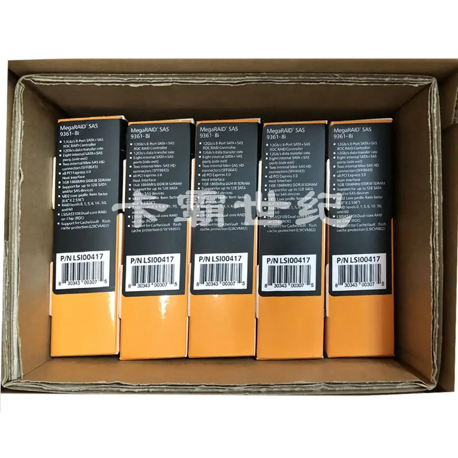 

LSI MegaRAID SAS 9361-8i LSI00417 RAID Array Card 12Gb/s New Proxy Card