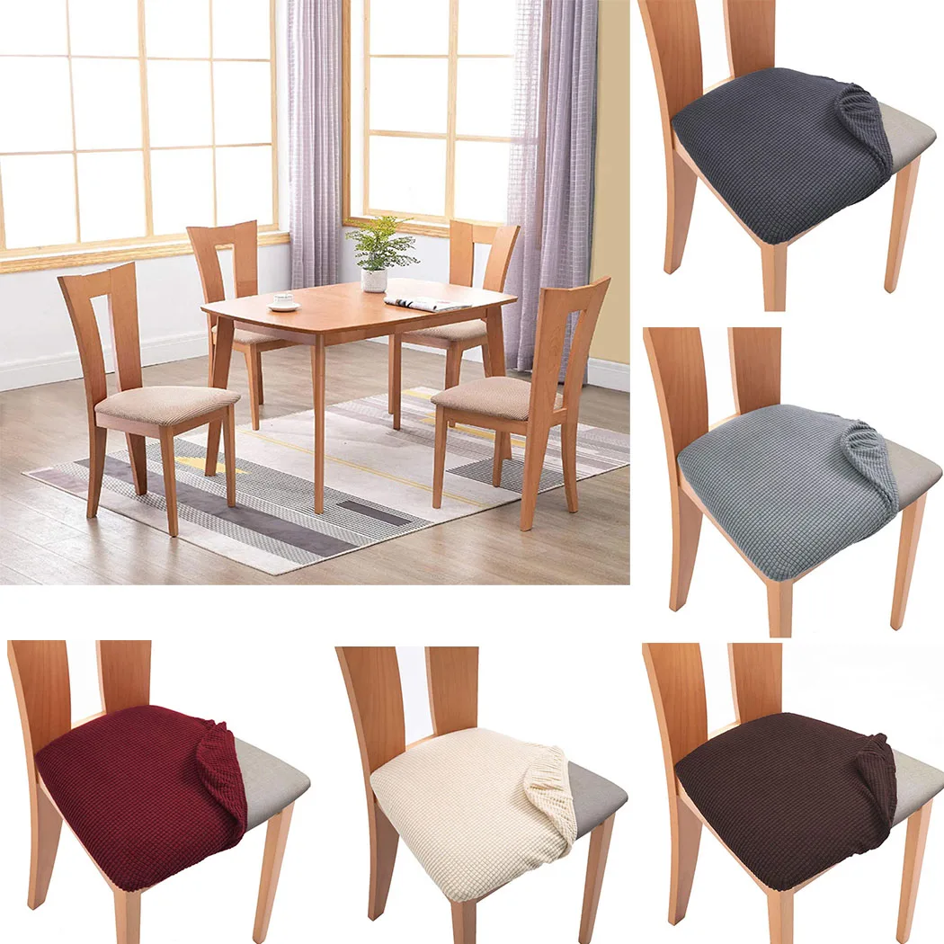 

Room Chair Cover Slipcovers Spandex Washable Decor Dining Elastic Home