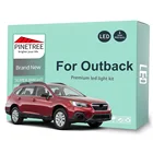 Комплект светодиодных ламп для салона Subaru Outback BE BH BL BP BR BS 1999-2016 2017 2018 2019 2020 2021, светодиодные лампы Canbus