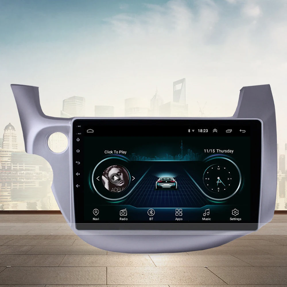 

CARPLAY AUTO radios mp5 10.1 inch Android navigation large screen reversing image car GPS navigator for 07-13 Honda old ai box