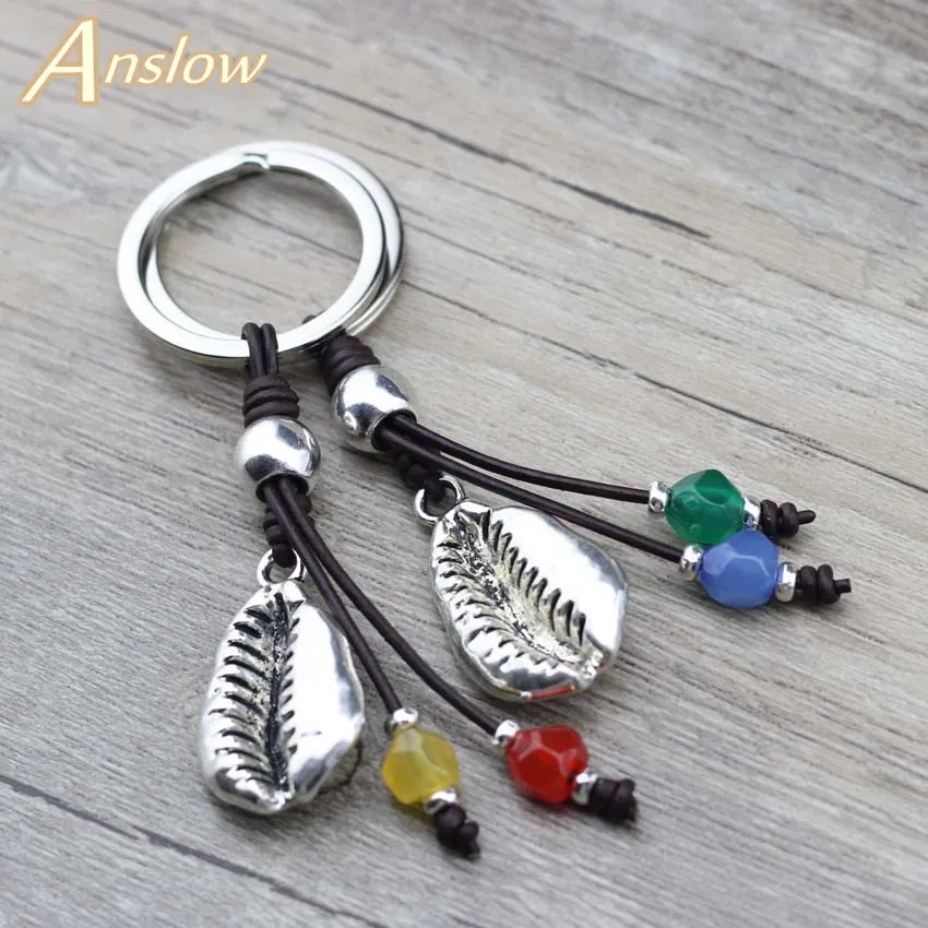 Anslow летние Стиль брелок ракушка дружбы Best Friend брелки для ключей элегантной