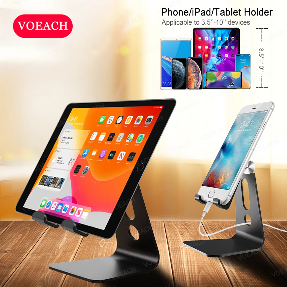 Универсальная настольная подставка для планшета iPad 7 9 10 5 11 дюймов металлический
