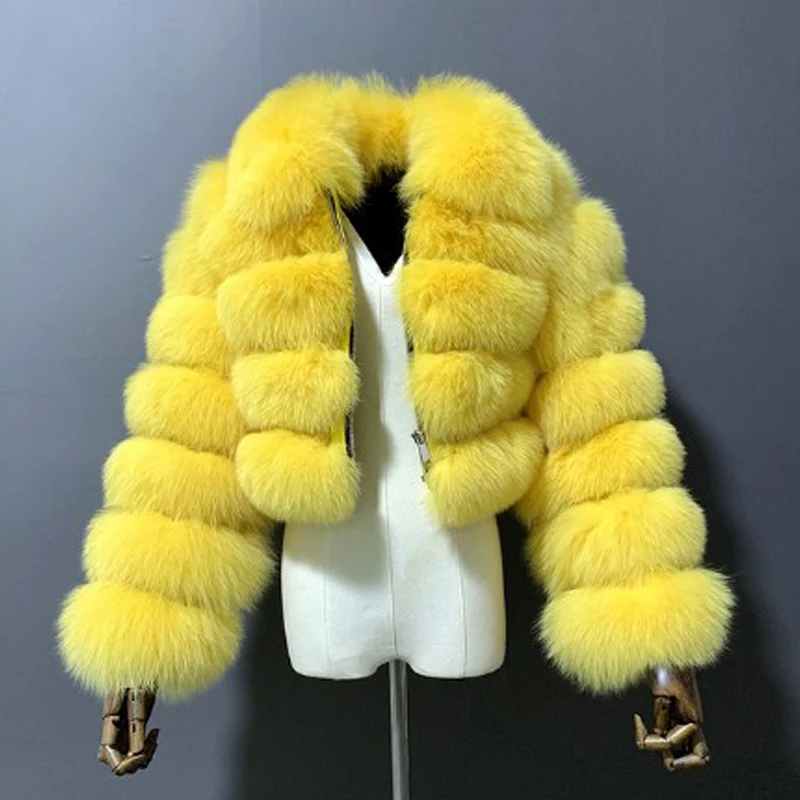 Women Winter Fashion Thick Warm Fur Coats Long Sleeve Faux Fox Fur Coat  Elegant Outerwear Fake Fur Jacket Tops Plus Size