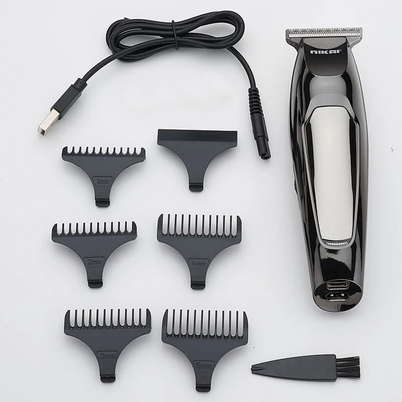 

hair trimmer rechargeable hair clipper haircut machine beard trimmer hair cutter oil head white engraving hair carving LCD
