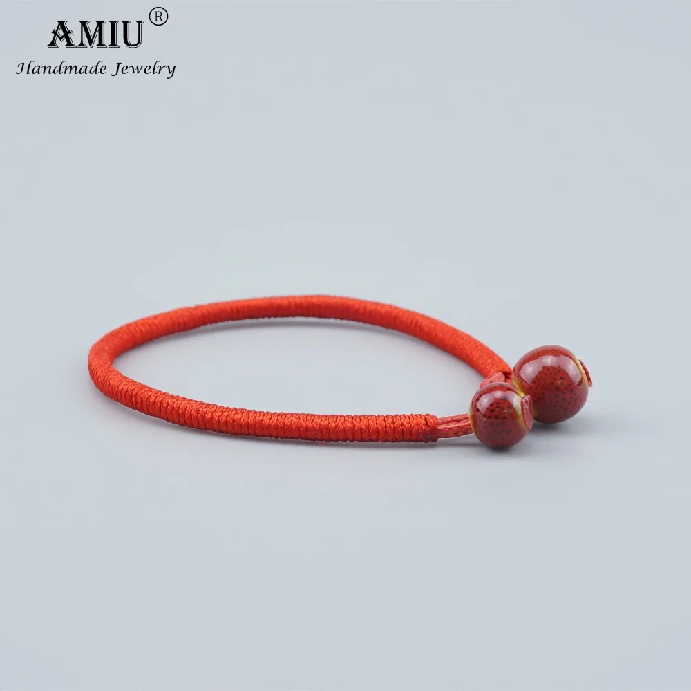 Браслеты AMIU с керамическими бусинами для мужчин и женщин тибетский буддийский