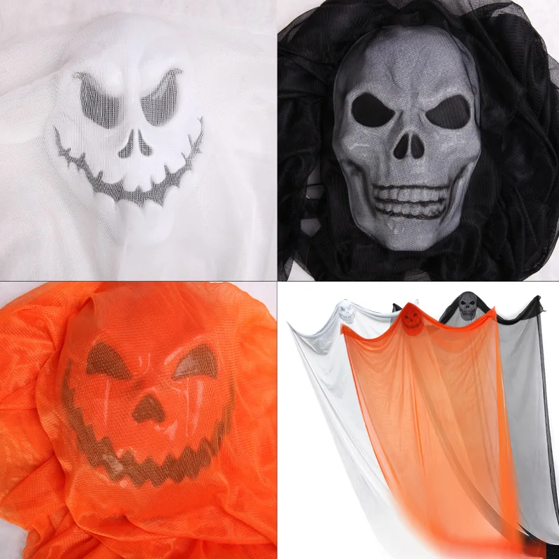 

Halloween Decoration Hanging Decor Hanging Ghost Corpse 3.3m Cloaks Haunted House Bar Home Garden Decor Halloween Party Supplies