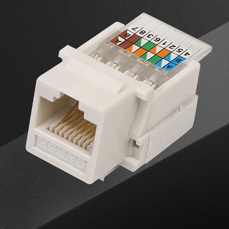 Сетевой модуль UTP CAT5E 25 шт. разъем RJ45 информационный компьютерный выходной