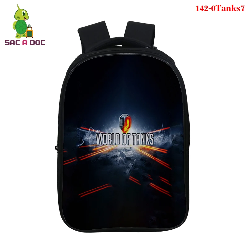 

Рюкзак World of Tanks 14,5 дюйма, детский школьный рюкзак, ортопедический рюкзак для мальчиков, школьный рюкзак World of Tanks мешок Infantil