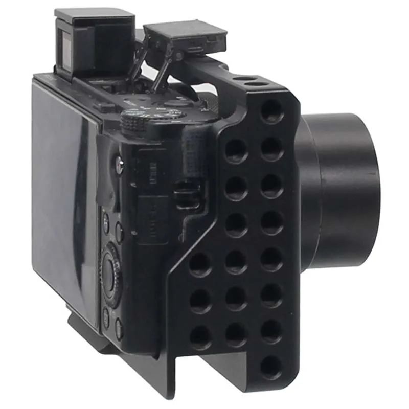 FULL-Rx100 Iii(M3) Iv(M4) V(M5) Camera Cage For Sony Rx100 Dslr Case Rig Cold Shoe | Электроника