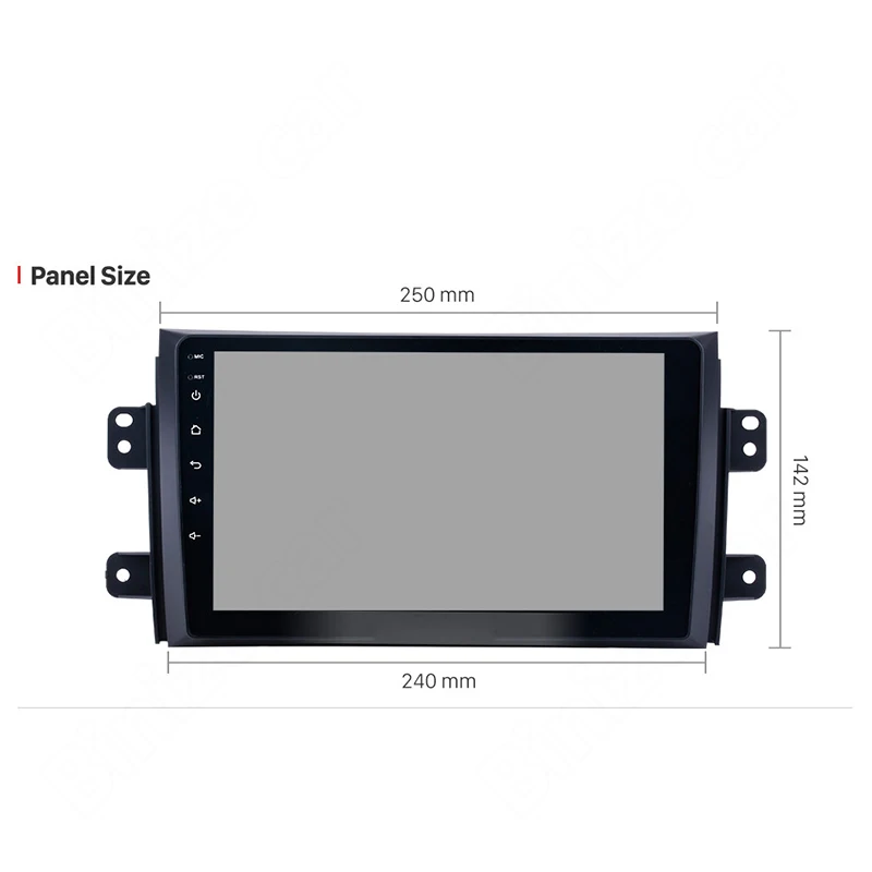 Автомагнитола 9 дюймов 2 + 32 ГБ Android 1 для Suzuki SX4 2006 2007 2008 2009 2010 2011 2012 2013 Din GPS WiFi |