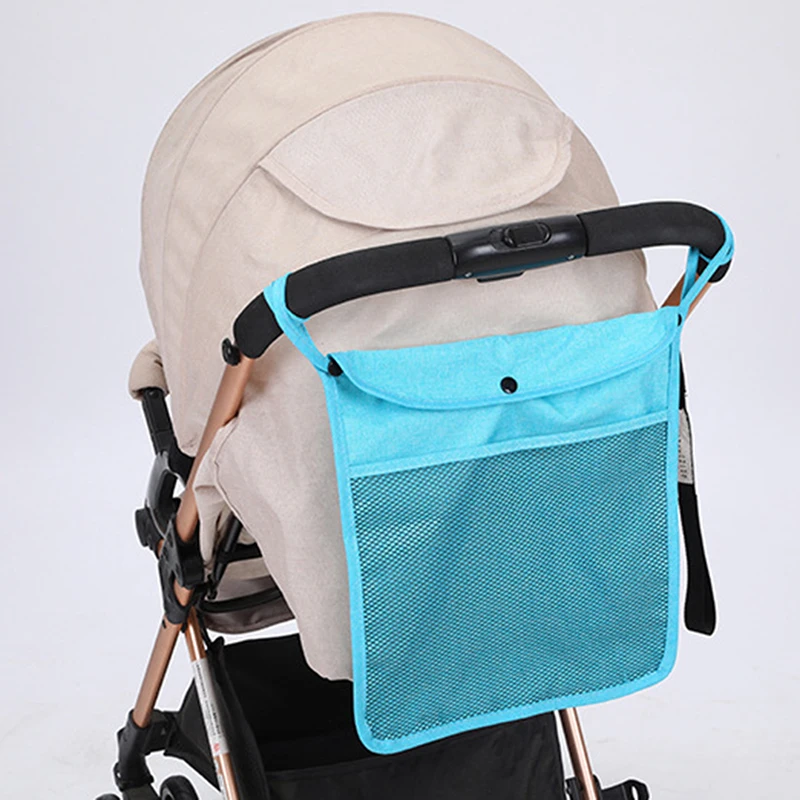 

Baby Stroller Pram Pushchair Hanging Bag Organizer Diaper Storage Tidy Net Accessories Home Item Linen Cloth