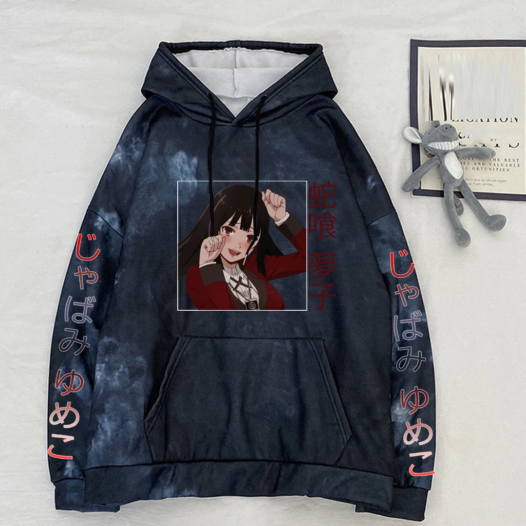 

Kakegurui Hoodies Anime Winter Pullovers Streetswear Men/woman Long Sleeve Sweatshirt Harajuku Hoody