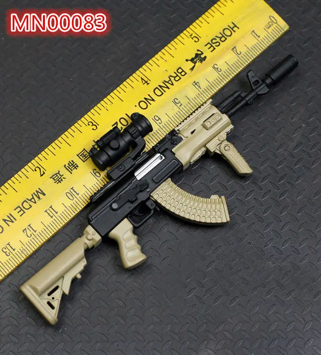 1/6 солдатская русская АКМ АК47 АК74 полностью Металлическая Модель основного
