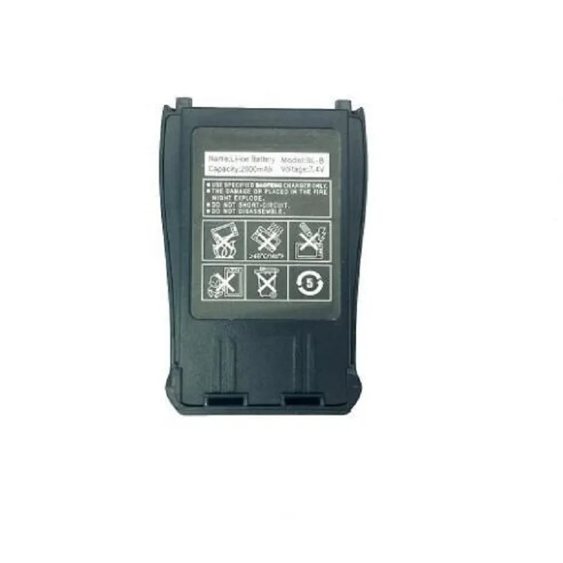 10 шт. BL-6 оригинальная замена Батарея для Baofeng UV-6 UV6D 2000 мА/ч, иди и болтай walkie talkie “иди и 7,4 V для pofung UV BF-UV6 UV-6D двухстороннее радио B