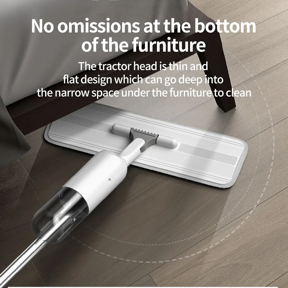 

Spray Floor Mop Microfiber Spray With Reusable Washable For Floor Cleaning Dry Wet Pads 360 Degree Dust Mop Home Floor Cleaning