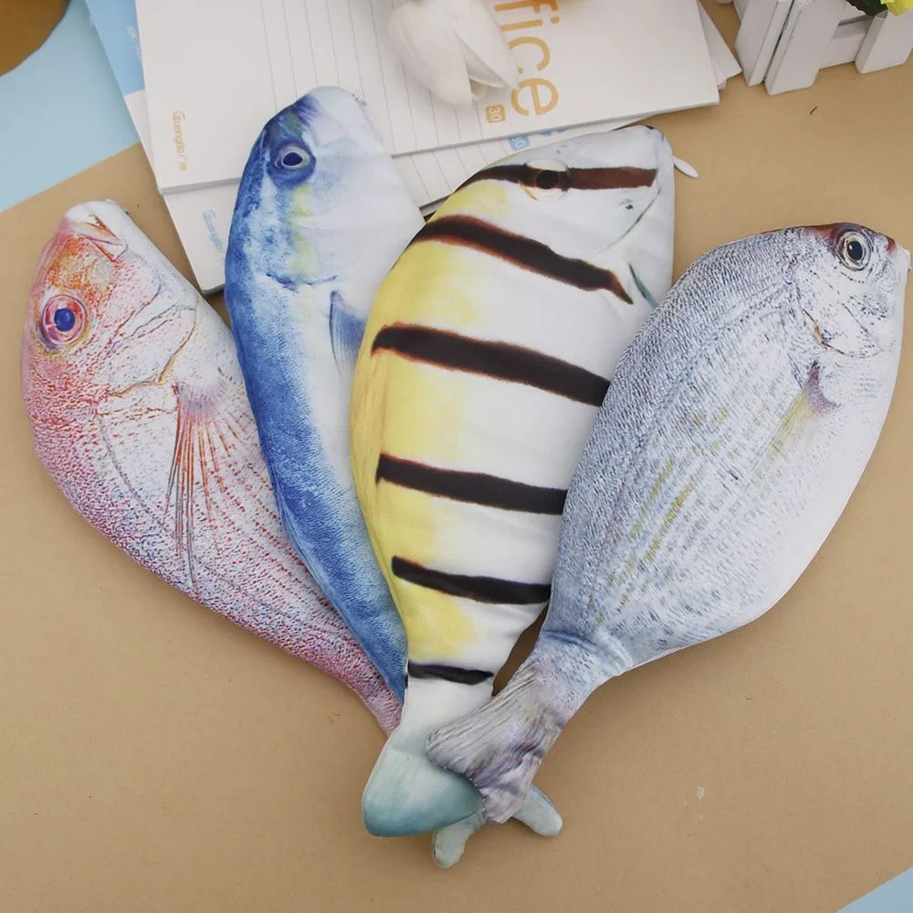 Новинка 2020 креативный чехол для карандашей в форме рыбы милые тканевые Чехлы