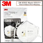 25 шт.лот 3M 9501V + маска для наушников от Пыли Респиратор KN95 противотуманные защитные маски фильтрующий материал