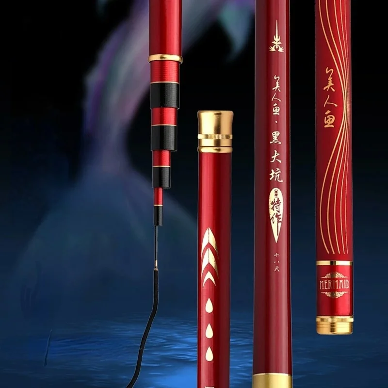 2021 New Fishing Rods Carbon Ultralite Saltwater Spin Fishing Rods Carp Red Predator Professional Varas De Pesca Fishing Tackle enlarge