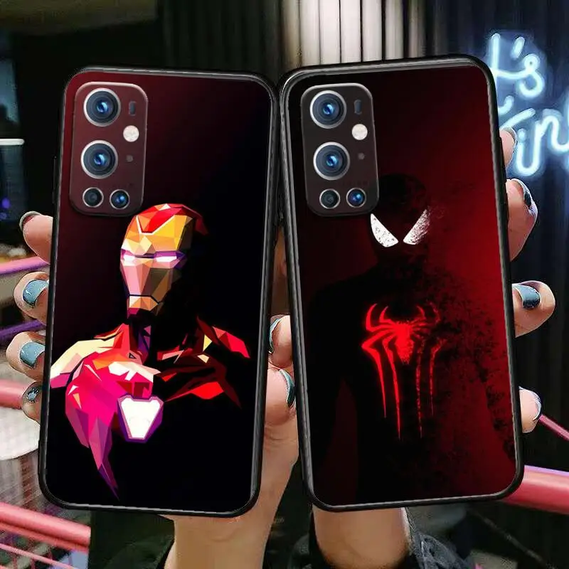 

Iron Man Spider-Man For OnePlus Nord N100 N10 5G 9 8 Pro 7 7Pro Case Phone Cover For OnePlus 7 Pro 1+7T 6T 5T 3T Case