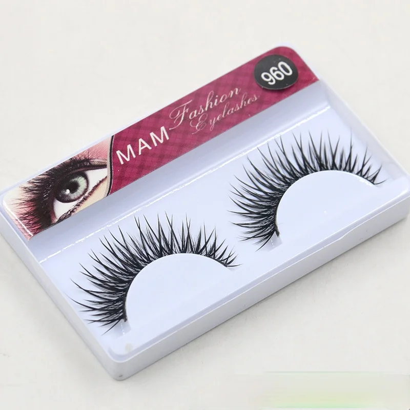 

960 Soft Fluffy Mink False Lashes Natural Dramatic False Lashes with Wholesale Packaging Small Bundle Thick