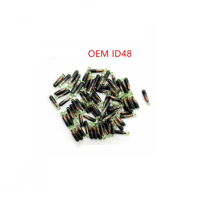 

1~5PCS/Lot ID48 high quality key transponder chip Blank OEM Auto Transponder Chip Glass ID 48 Unlock Chip
