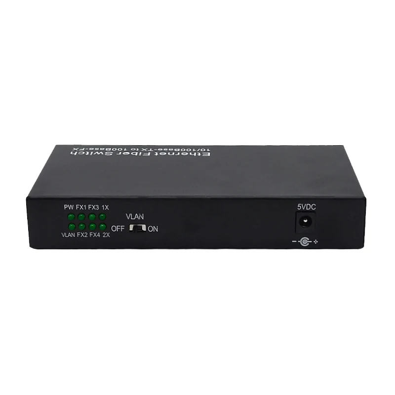 Бесплатная доставка 4 SC волоконный порт 2 RJ45 Ethernet 100M волоконно-оптический медиа