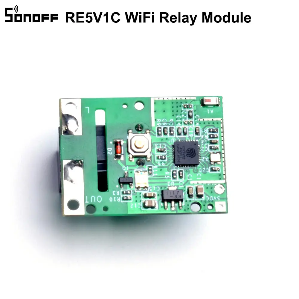SONOFF RE5V1C релейный модуль 5 в WiFi DIY Переключатель сухой контакт выход вход/Selflock