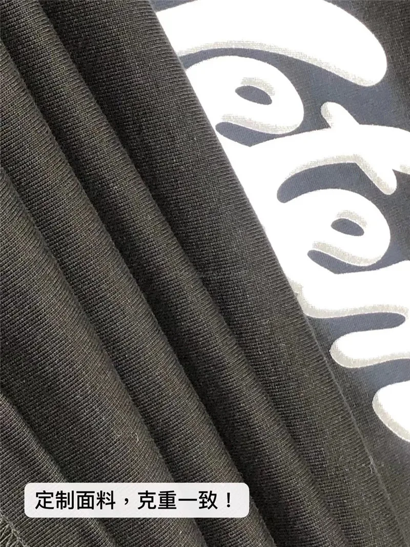 

Oversize Vetements T shirt Men Women 1:1 Top Quality T-shirts Foam Printing Embroidered on the back VTM VETEMENTS Tees