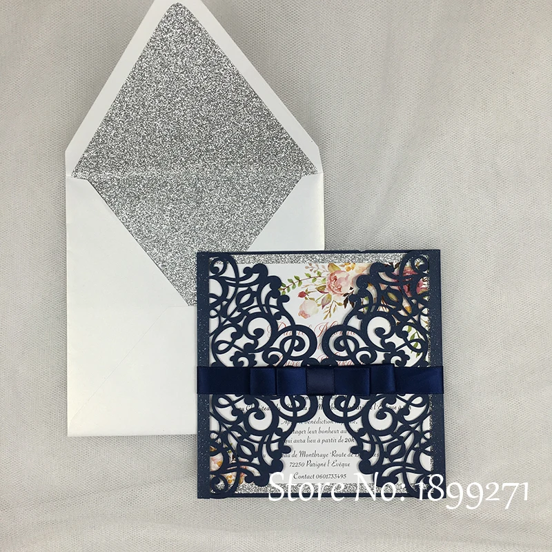 Customized Birthday Greeting Card Wedding Invitation card Wholesale Luxury Handmade Decoration Girl Design | Дом и сад