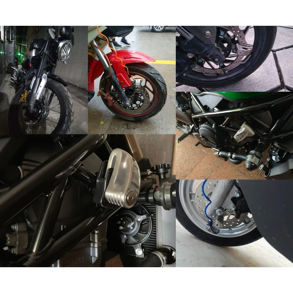 Велосипедный Противоугонный замок VEISON для Harley Triumph Indian BMW Honda Yamaha Suzuki Kawasaki