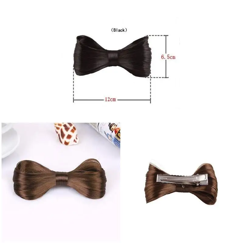 Женская заколка для волос с большим бантом в стиле Харадзюку | Красота и здоровье