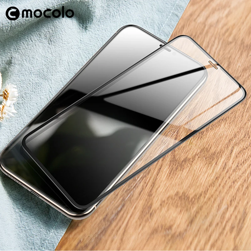 Mocolo 3D изогнутое полное клей стекло для iPhone 11 Закаленное стекло пленка 9H полное покрытие протектор экрана для iPhone 11 PRO MAX анти-масло