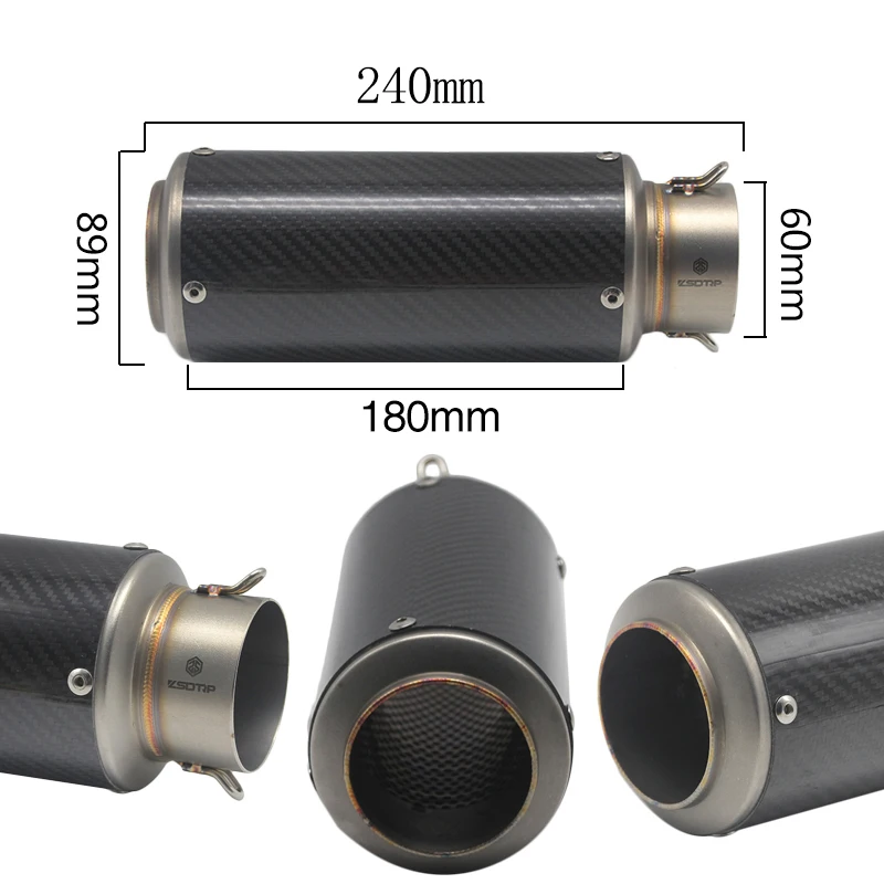 Глушитель выхлопной трубы Alconstar для мотоцикла модифицированный глушитель