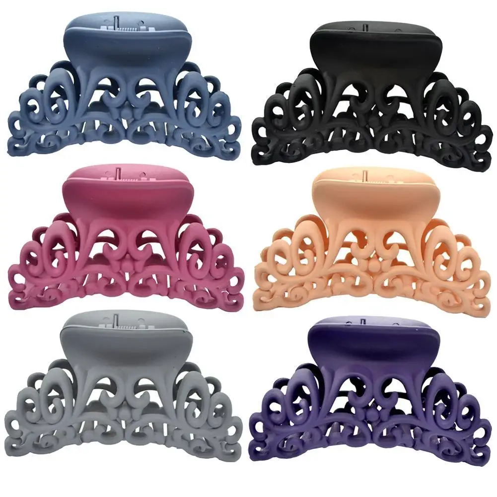 

Women Hair Clip Hairpins Candy colors Women Hair Crab Women Tool Hair Accessories Claws Washing Make UP Hair K1K5