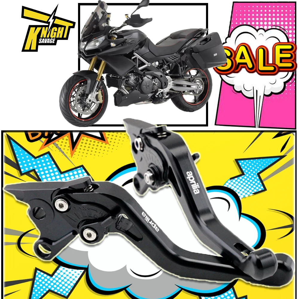 

Short Brake & Clutch Levers Motorcycle For Aprilia TUONO RSV SL 1000 Dorsoduro Caponord 1200 Accessories Moto Enduro Products
