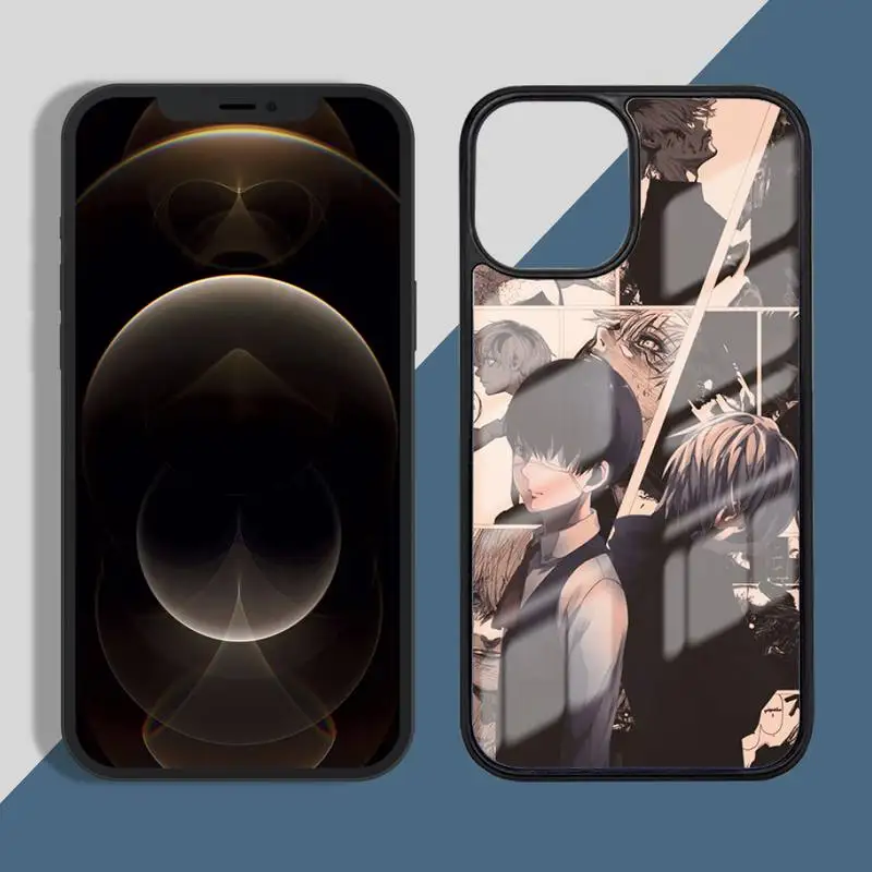 

Tokyo Ghoul Anime Horror Phone Case PC for iPhone 11 12 pro XS MAX 8 7 6 6S Plus X 5S SE 2020 XR