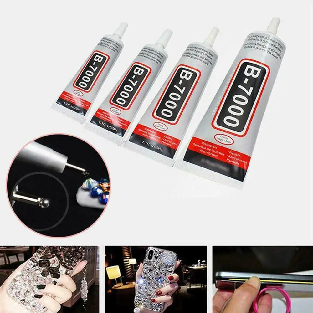 1Pcs 3ml B-7000 Glue Multi Purpose Adhesive Epoxy Resin Repair Cell Phone LCD Touch Screen Super B 7000 | Обустройство дома