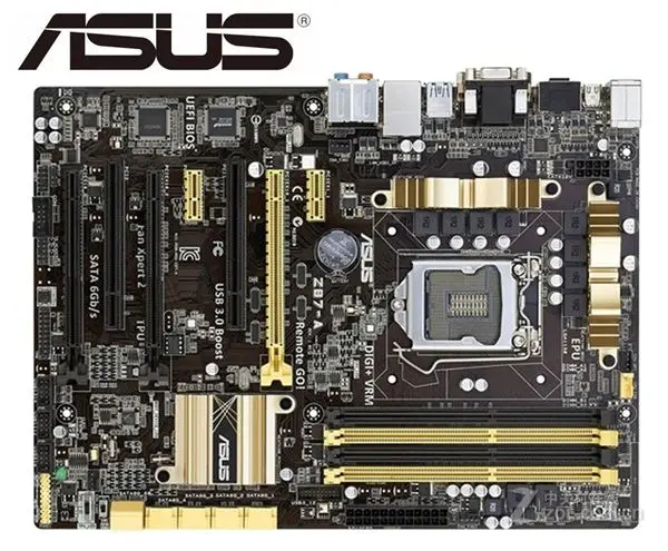 Для ASUS Z87-A оригинальная материнская плата для intel LGA 1150 DDR3 32 Гб USB2.0 USB3.0 VGA HDMI DVI Z87 б/у