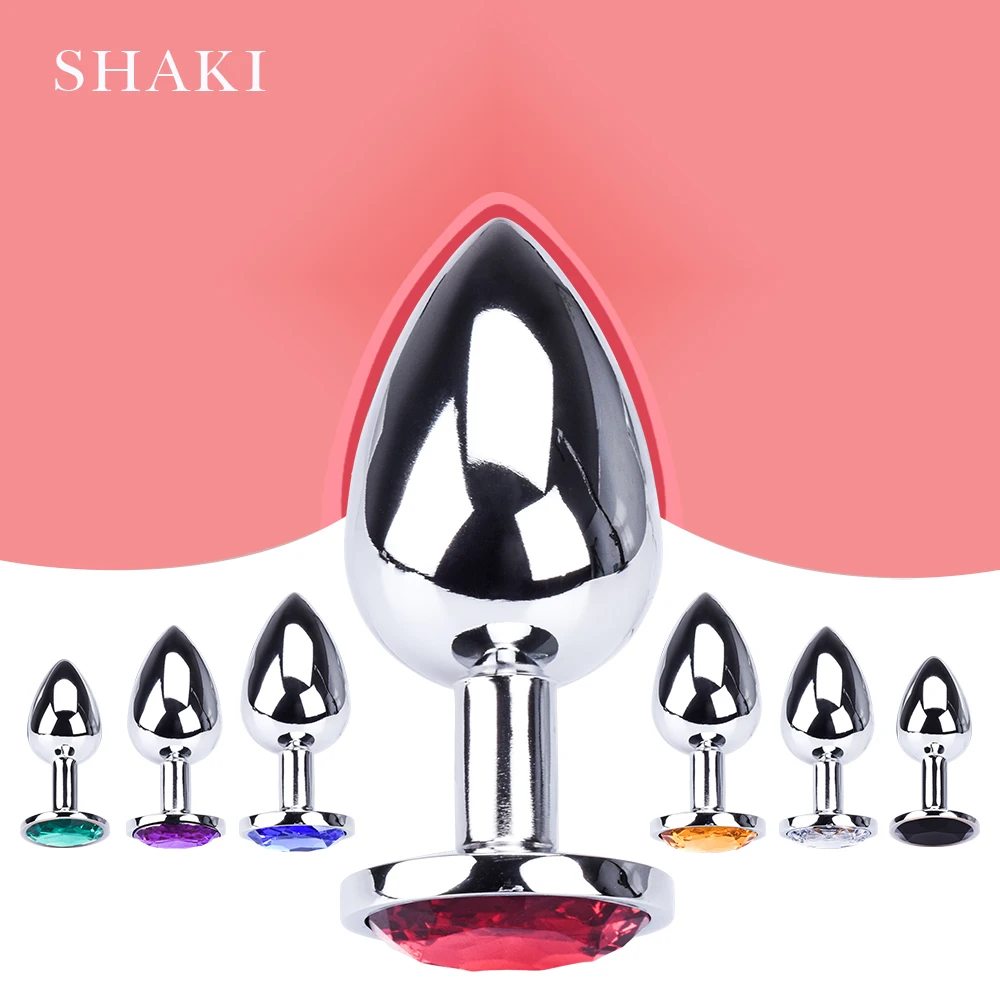 Анальная пробка 3 шт. секс игрушки анальный фаллоимитатор из нержавеющей стали