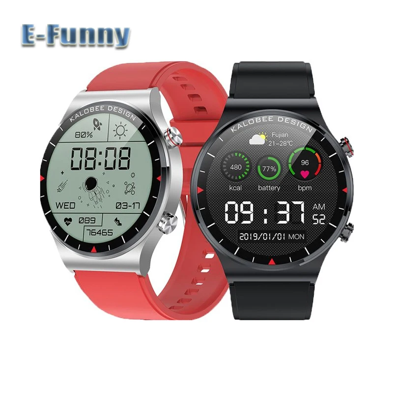 

2021 SK6 Men Smart Watch IP68 Waterproof Bluetooth Call Smart Phone Watch 24HR ECG Smartwatch Men Women 290mah Battery