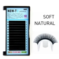 eyelashes makeup mink eyelashes a shape tapered individual eyelash natural soft lashes oem high quality magnetic premium mink
